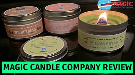 Enchanting scents from magic candle company